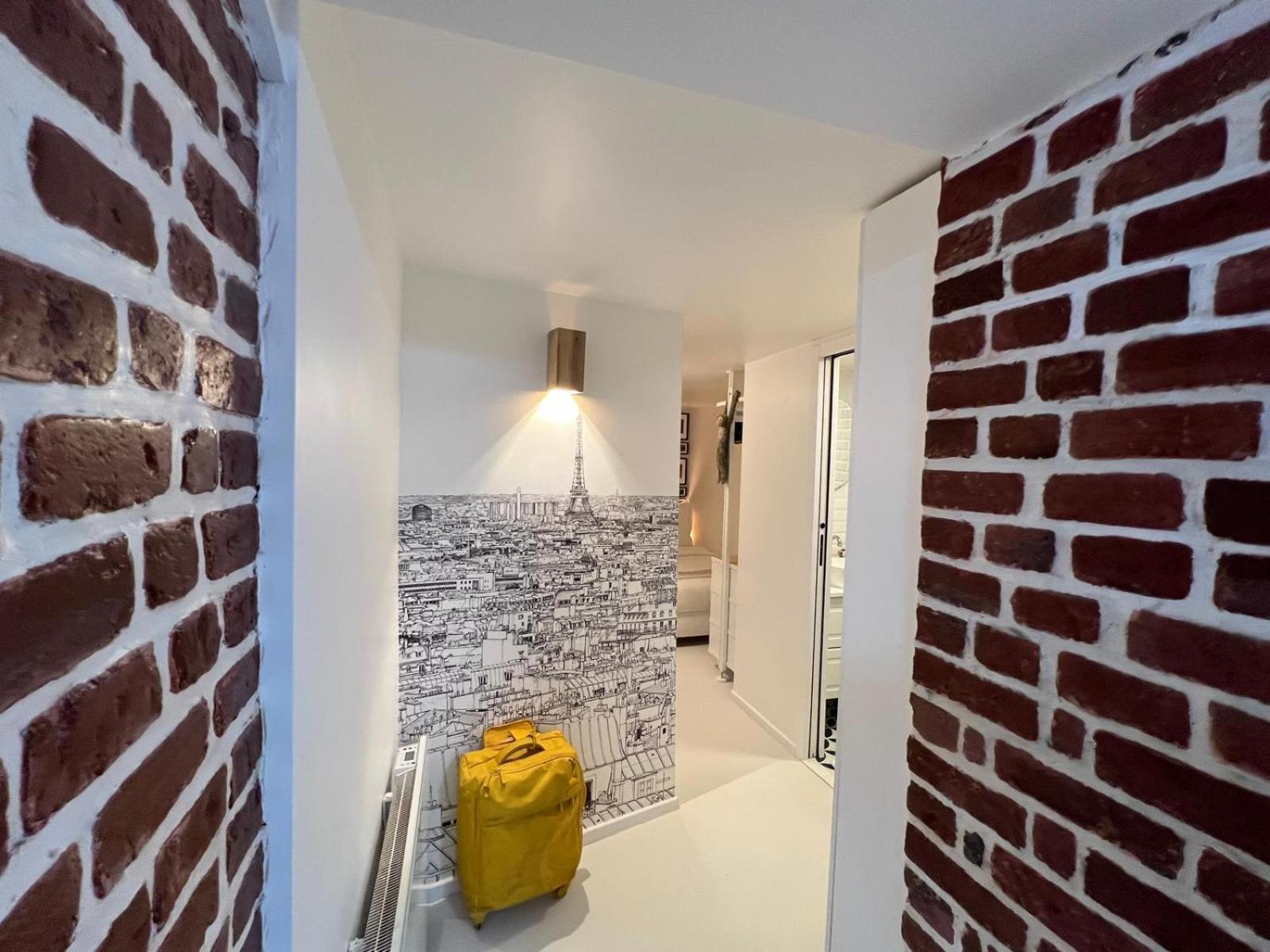 Appartement Design Quartier Montmartre-Sacre-Coeur! Paris Xviiie Bagian luar foto